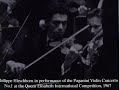 Philippe Hirschhorn - Johannes Brahms Violin Concerto