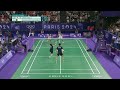 Olympics Mixed Doubles Group Badminton -  KOR vs ALG - Set 2 Rally