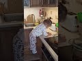 Миюська на кухне