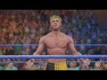 WWE 2K22 JOHN CENA VS LOGAN PAUL WWE UNDISPUTED CHAMPIONSHIP