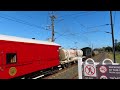 Queensland Rail's Steam Loco 1079 a BB18¼ class, powers through Wacol on 1st August 2024