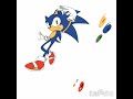 sonic x style speedpaint (2nd channel upload)