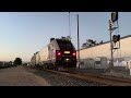 Slow trains through Camarillo ft. NPCUs, 6904, and a broken gate