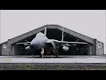 Fast takeoff of US Air Force F-15 Eagle fighters from an air base in Iceland.