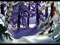 Snowy Forest - Timelapse