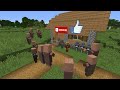 Minecraft - VILLAGERS vs ZOMBIE APOCALYPSE