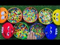 Satisfying Video | 5 Special Glossy Boxes with Rainbow M&M'S Candy ASMR Unpacking