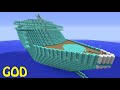Minecraft - NOOB vs PRO vs HACKER vs GOD : SUPER BOAT in Minecraft ! AVM SHORTS Animation