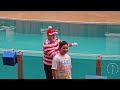 Let's laugh with mime TOM (Christmas Celebration 4K) SeaWorld Orlando - 05 JAN 2024 - 2:00 PM