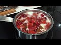 Strawberry & Rhubarb Cordial Recipe