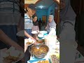 lagi makan dirumah mamah gusti