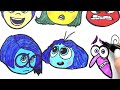 🔴🔴 How to DRAW to Joy - disgust, Anger, Envy, Anxiety, Fear, Ennui - INSIDE OUT 2 - FACES