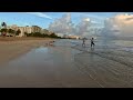 Walking on Isla Verde Beach, Playas de Carolina, Puerto Rico