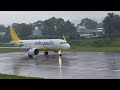 Cebu Pacific A320neo take off at Butuan Airport