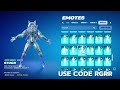 ALL ICON SERIES DANCE & EMOTES IN FORTNITE! (KATT PHASE LEGACY STYLE)
