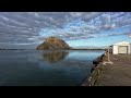 Relaxing Early Morning Walk Around a Scenic Seaside Harbor - Morro Bay 4K ASMR