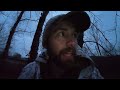 BOW HUNTING through a BLIZZARD!!! - (Late Season Public Land Day 1)