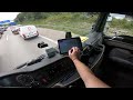 POV Truck driving in Germany🇩🇪