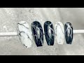 How to do Easy MARBLE NAILS Design ?!!!!👌 | KMF Nails Design
