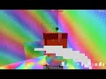 Daring to use the RAINBOW TRAP DOOR in Minecraft!