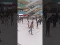 skating at the Dallas galleria