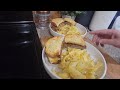 Texas Toast Pattie Melt ( Turkey recipe )