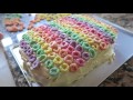 DIY How To Make Rainbow Pineapple Cake Chef Ava Learn Colors Decorate Food Kids Cooking and Crafts