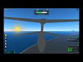 I flew (and crashed) The C5 galaxy in Airplane Simulator Roblox