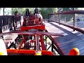 Steel Hawg Roller Coaster At Indiana Beach Front Seat HD 720p POV