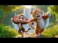 The Angry Tiger and The Playful Monkey | Calming Down and Managing Anger for Kids