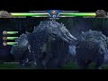 Ankylosaurus vs Scorpius Rex with Healthbars