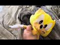 Super Sonic plush unboxing “kind of”￼￼