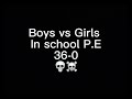 If boy vs girls vs each other boys are easily going to win #football #school #shorts