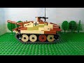 WW2 Lego Stopmotion U,S Sherman tank's go behind enemy lines.