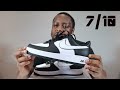 Air Force 1 Two Tone Black White Panda On Foot Sneaker Review QuickSchopes 445 Schopes DV0788 001