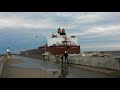 Paul R. Tregurtha takes on gale force winds on Lake Superior June 15th 2014.