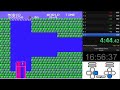 Super Mario Bros. any% Speedrun in 5:04.132