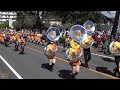 京都橘高校吹奏楽部/マーチング・カーニバル in 別府 2022 Opening parade Kyoto Tachibana SHS Band