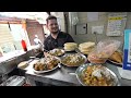 35/- Rs BEHETREEN NASHTA Indian Street Food 😍 Pandit Ji Chole Bhature, Amritsari Kulcha, Samosay