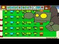 Team Pea Vs 999 Giga Gargantuar Vs Dr.Zomboss - Plants vs Zombies Battlez