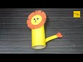 Diy - How to Make Easy Paper Craft Lion King for Kids - Tricky Bee