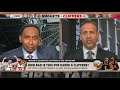 Kawhi 'flat-out choked!' - Stephen A. reacts to the Clippers losing Game 7 | First Take