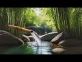 Relaxing Sleep Music, Bamboo Water Fountain, Stress Relief, Deep Sleep, Relax & Therapy Music