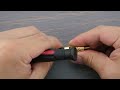 How to make an RCA interconnect cable with Deadbolt RCA solderless Plugs