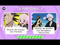 Tu préfères…? Édition Bleach | Quiz Bleach 🗡️🌀