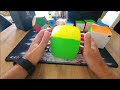 Unboxing de deux monstres ( Enormes Rubik' cubes)  : le 15x15 de chez Moyyu et le teraminx (Yuxin).