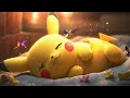 Cute Pikachu Sleeping Peacefully | Relaxing Piano Music | Perfect for Sleep and Relaxation