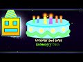 Happy birthday Geometry Dash 🎂