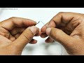 Super easy way to T-knot | 3 hooks | Must try