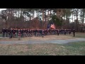 The Liberty Rifles and Guests doing Dress Parade at Point Lookout, March 2017